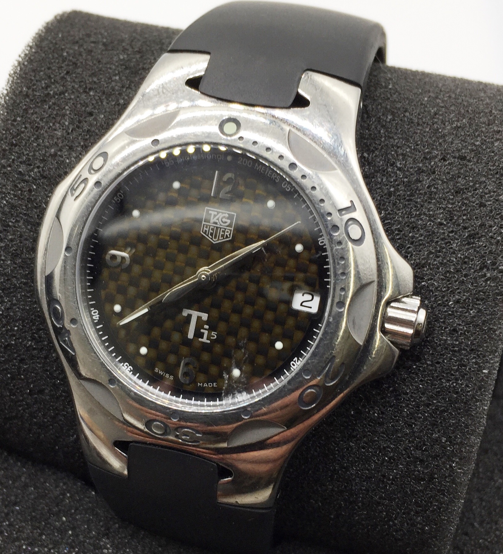激安店舗 Heuer TAG - 定価35万ぐらいでした WJ1318 ダイヤモンド タグホイヤー 美品 腕時計 - maisonkorea.com