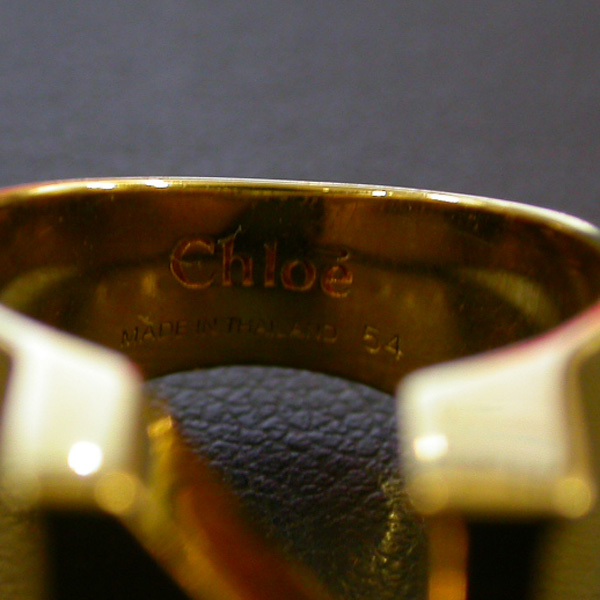 修理実績】Chloé クロエ イニシャル リング の切断 | 貴金属