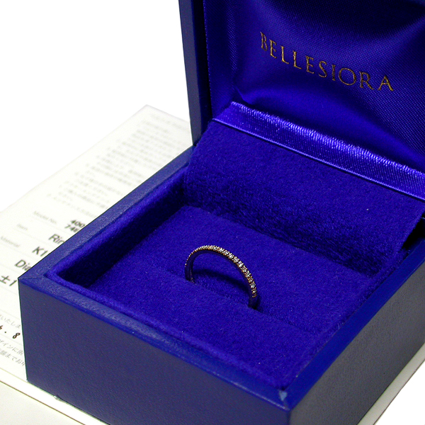 【宅配買取】BELLESIORA ベルシオラ K18YG ダイヤモンド0.12ct リングの買取 | 貴金属・ダイヤモンド・ブランド品買取専門