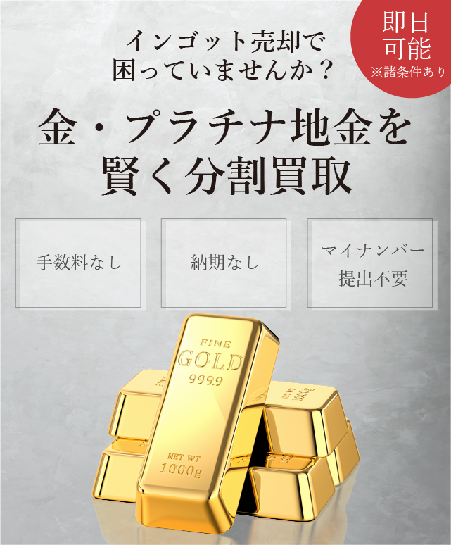 業界唯一 インゴットを0万円以下の分割買取で支払調書対策 金地金の小分け買取ならバイセラジャパン
